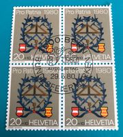 4 er Block Nr.B 186 mit Vollstempel Bern