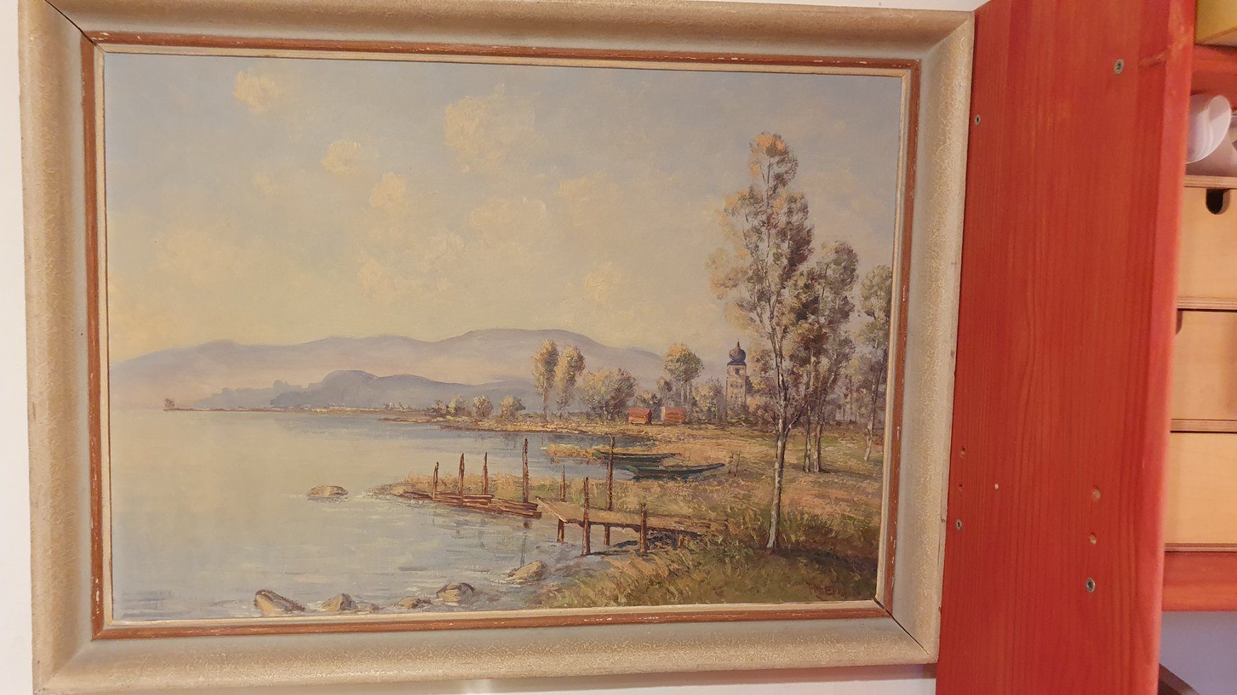 Gemälde: Aquarell Romamshorn – Gebraucht aus Flawil von Pinkmalibu 5