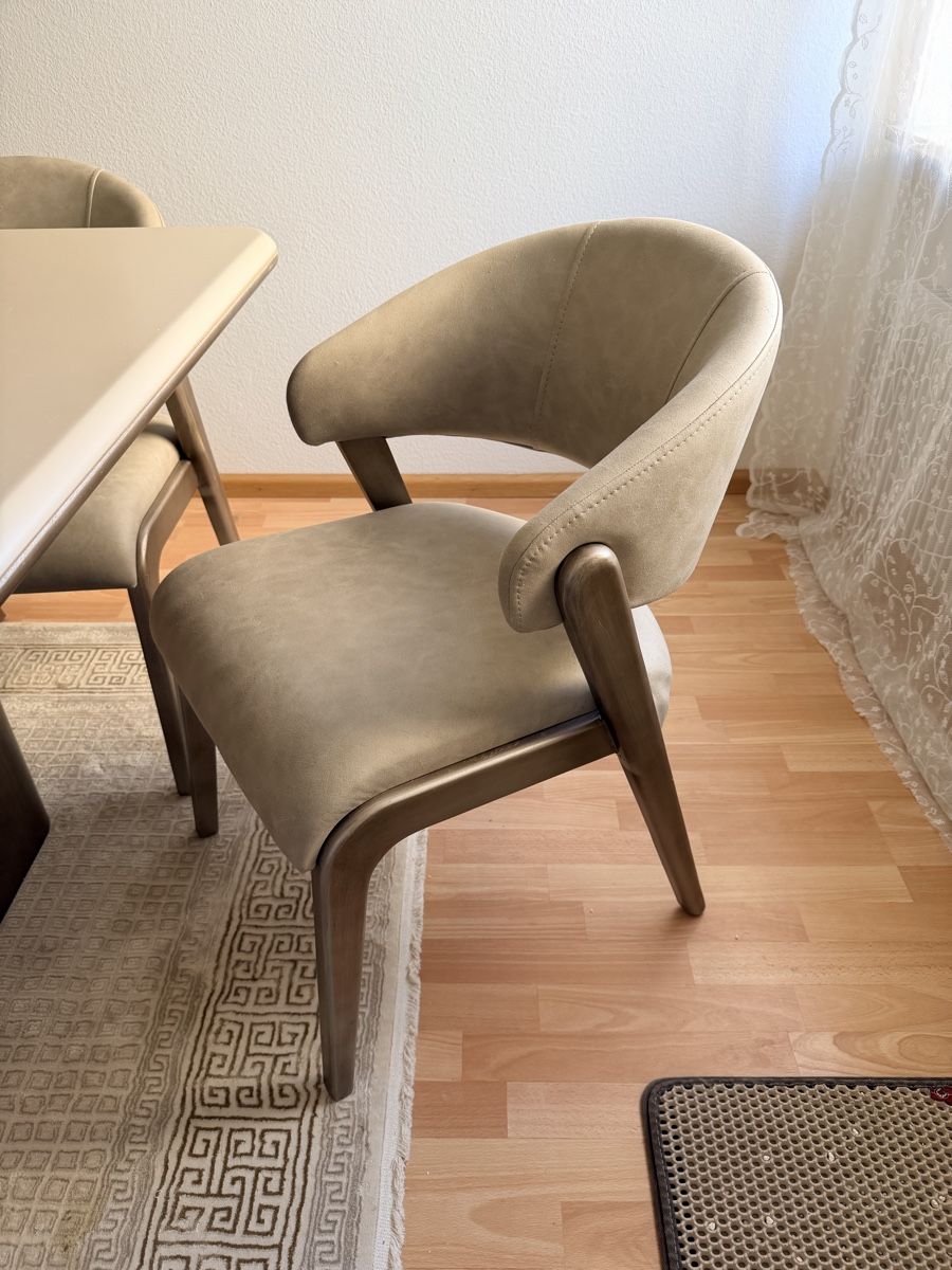 Set di tavolo e panche: Esstisch mit 6 Stühlen neuwertig – Usato da Basel venduto da oyk_b8jy 4