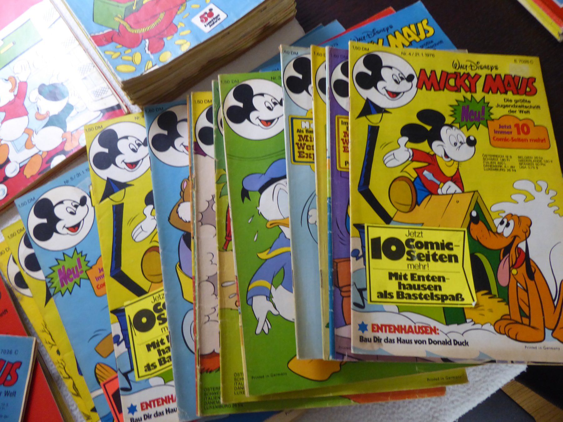 Fumetti: Micky Maus 1970-1976 total 122 Hefte – Usato da Leuggern venduto da Lord_Hagen 6