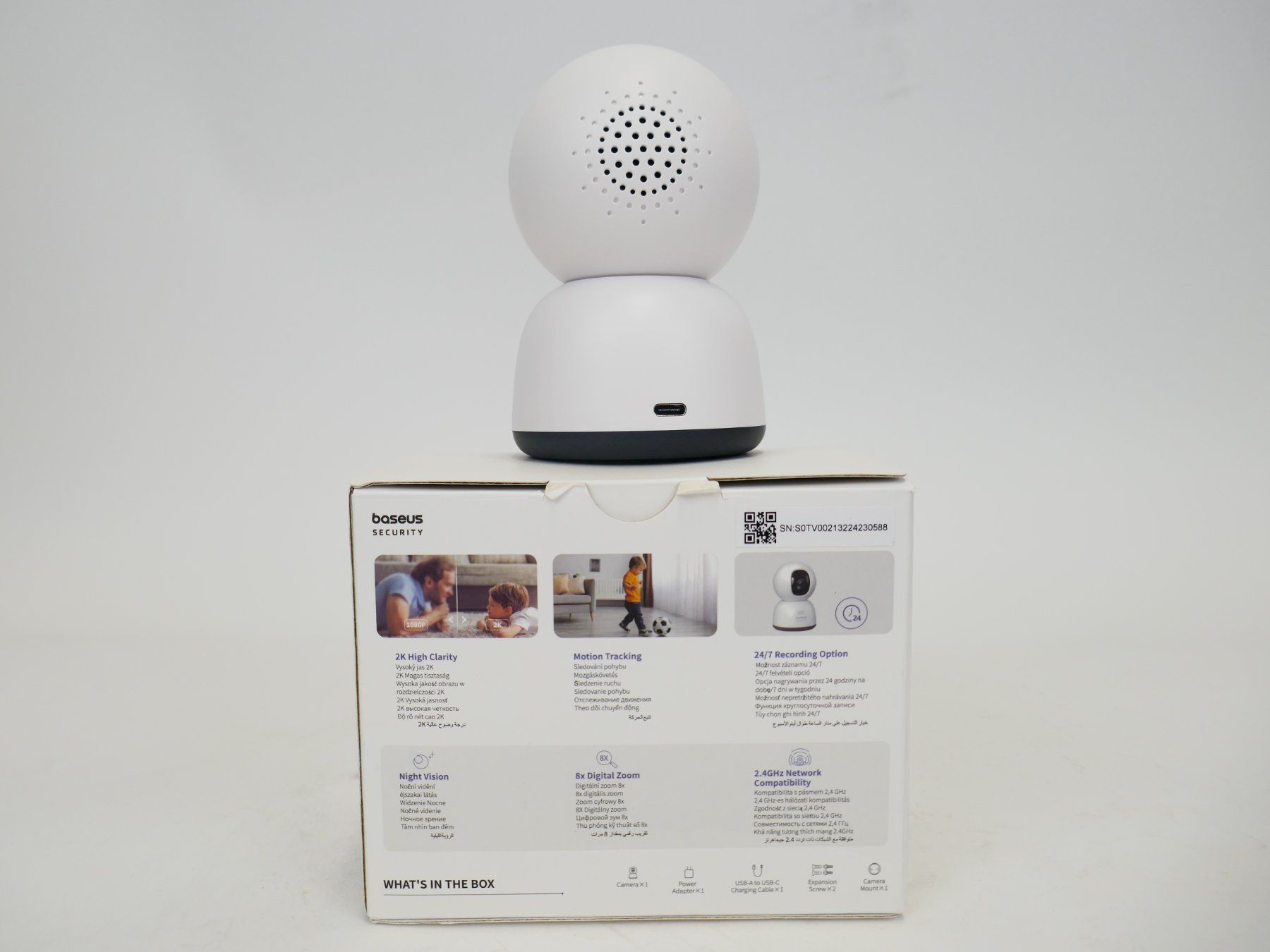 Fotocamera: Baseus Security P1 Lite Indoor Kamera 2K (3MP) – Usato da Urtenen-Schönbühl venduto da Restwert_Schoenbuehl 6
