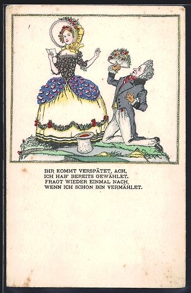 Cartoline postali: sign. Robert Philippi: Gentleman liegt e – Usato da Berlin venduto da bartko-reher