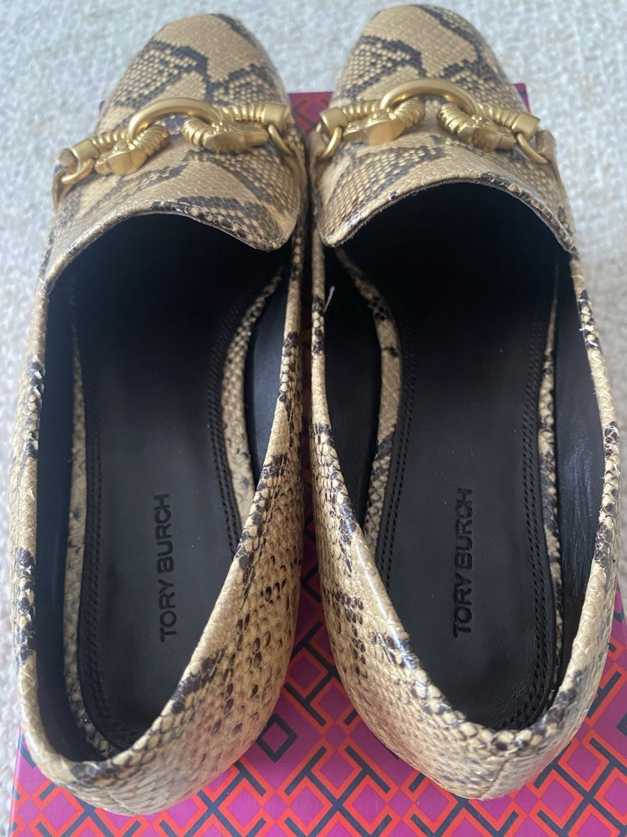 Tory Burch Damenschuhe: Tory Burch Jessa Loafer Python-Print – Neu (gemäss Beschreibung) aus Aesch BL von Gamazoru 7