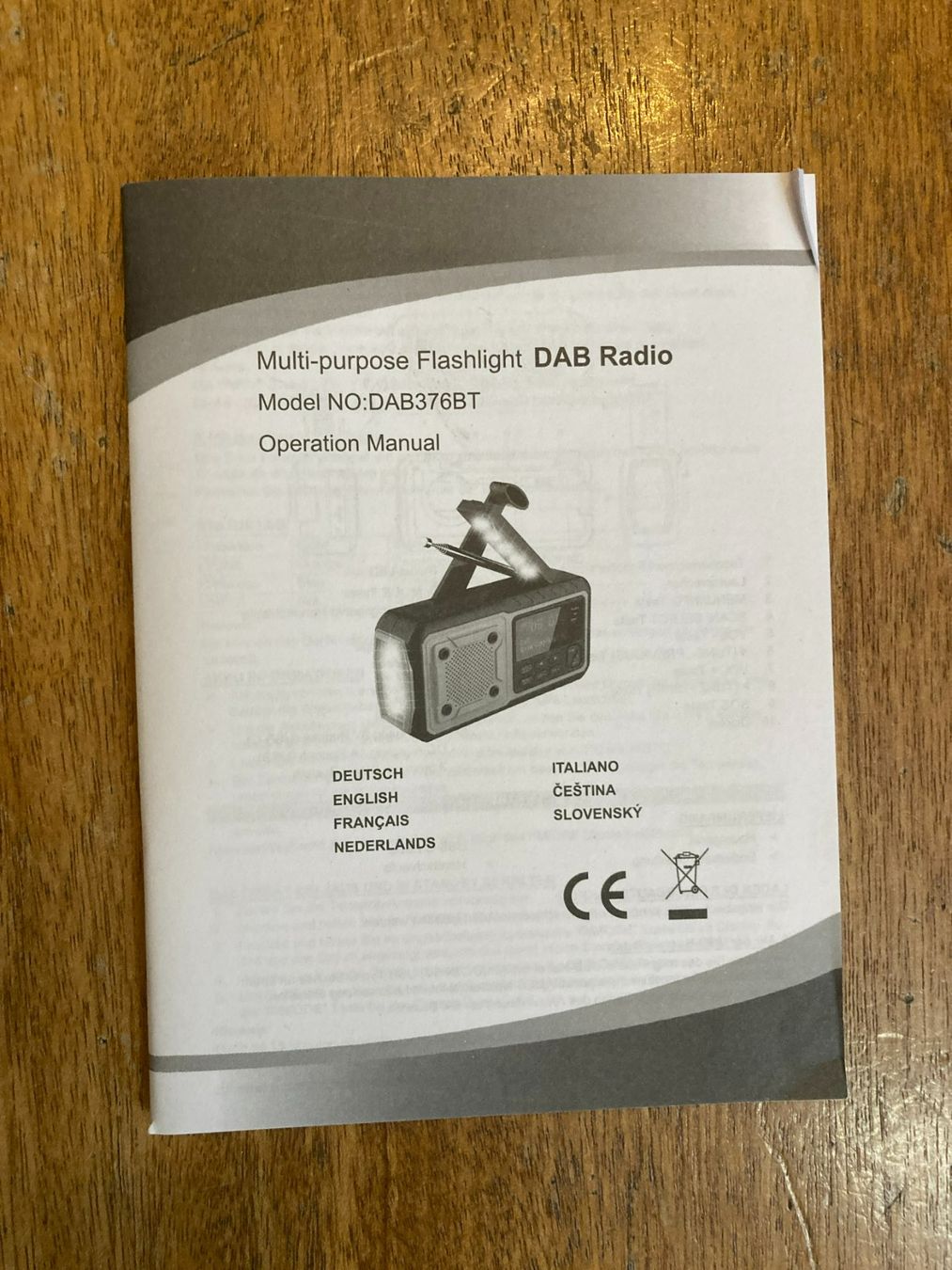 Radios: Notfall- Kurbel- Solar- DAB+ Radio mit Bluetooth NEU – Neu und originalverpackt aus Widnau von SIIVSIIV 7