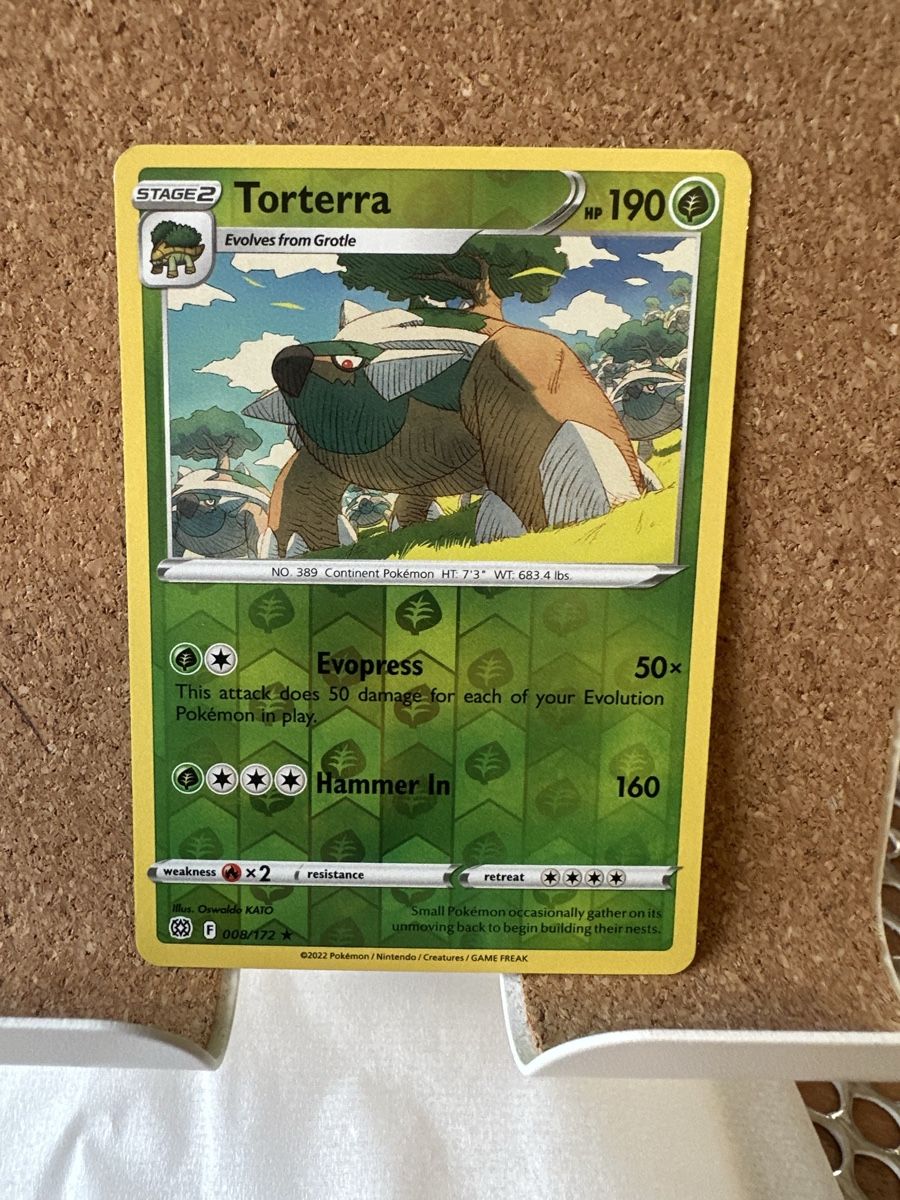 Cartoline: Pokémon Card - Torterra 008/172 – Usato da Goldach venduto da Lenny0220 1