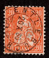 CH - Sitzende Helvetia - SBK 32 - Entlebuch LU