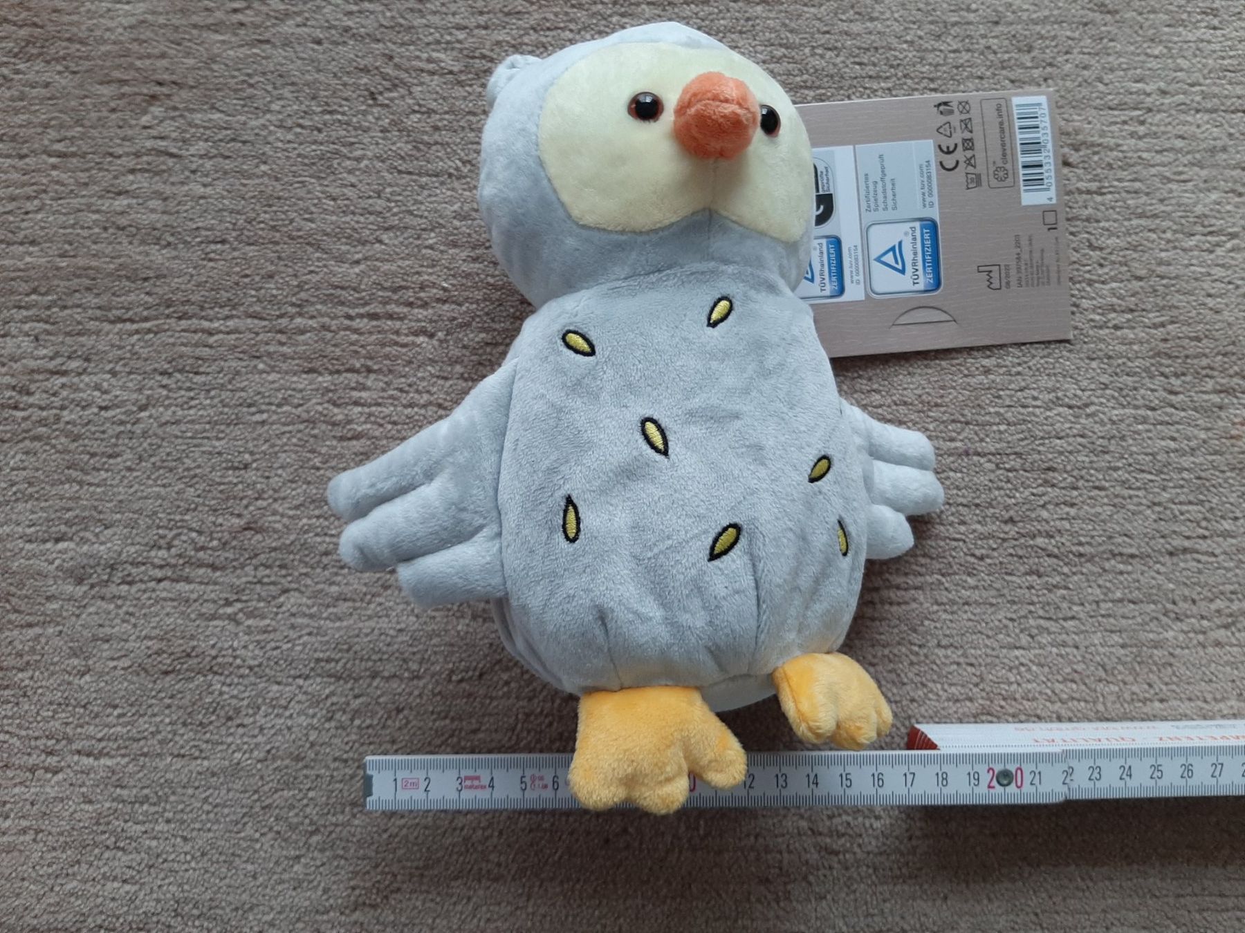 Bambole: Kuscheltier eule / NEU – Nuovo (secondo la descrizione) da Wittenbach venduto da lukelu 4