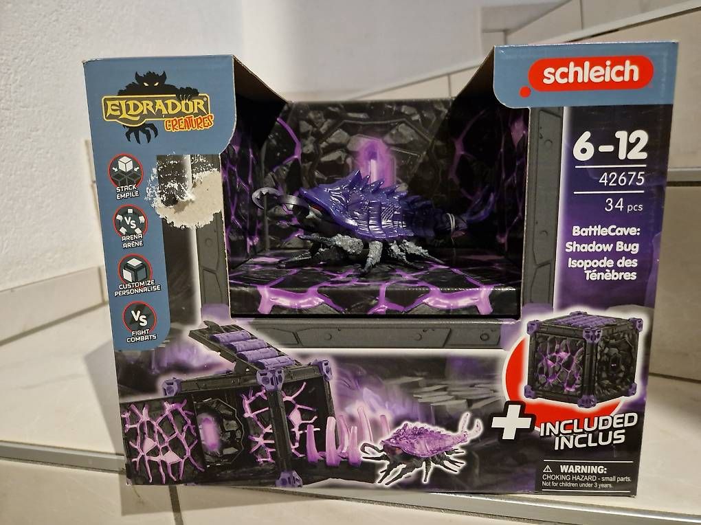 Schleich Giocattoli: Schleich Eldrador BattleCave Schattenassel42675 – Nuovo e nell'imballaggio originale da Wimmis venduto da traubenq