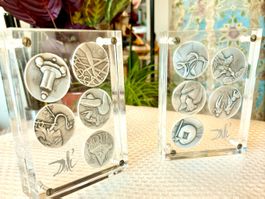 💚SALVADOR DALI DIE ZEHN GEBOTE KOMPLETT | 500.0G SILBER🇨🇭