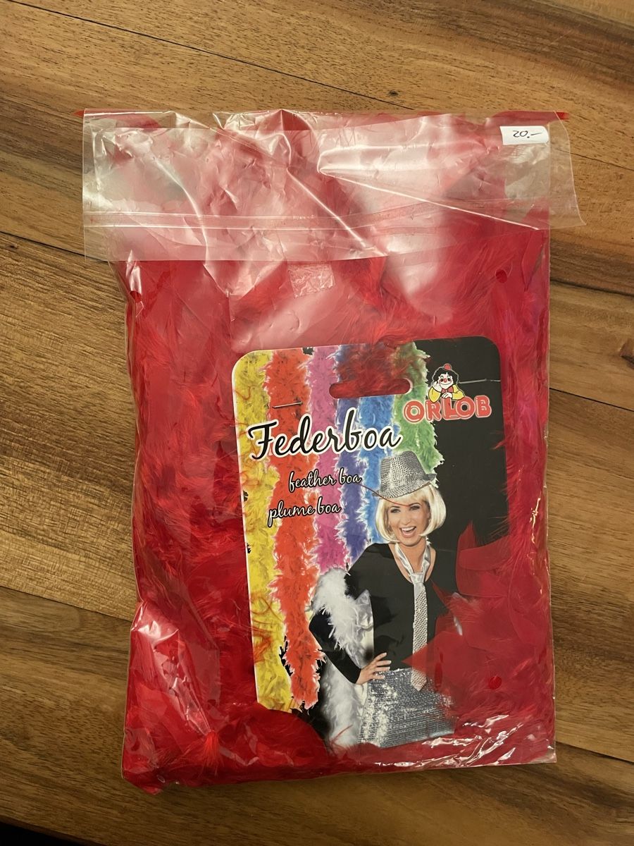 Welt der Tiere: Federboa Rot, neu – Neu und originalverpackt aus Bern von yurishopsonline 1