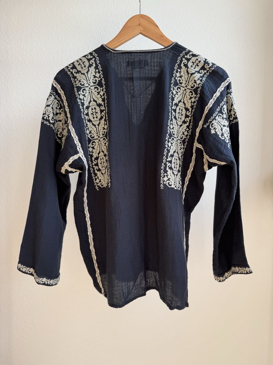 Isabel Marant Camicette: Isabel Marant Etoile embroidered tunic blouse, boho summer s – Nuovo (secondo la descrizione) da Versoix venduto da Bazanchiklovalova 4