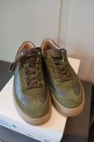 Grüne Iris & Ink Ledersneaker