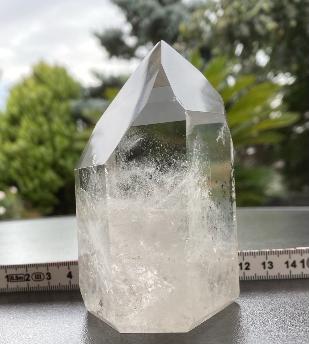 Mineralien & Heilsteine: Sehr schöner grosser Bergkristall  – Gebraucht aus Selzach von 321compac 1