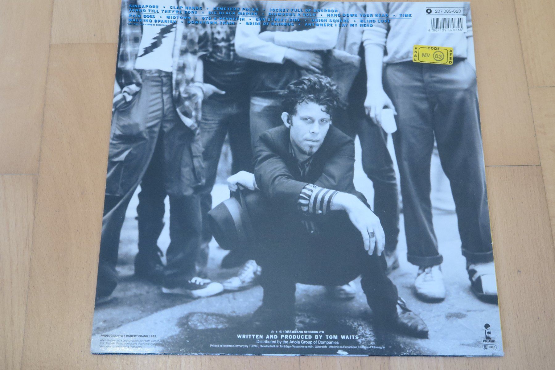 Schallplatten: Tom Waits – Rain Dogs – Gebraucht aus Thun von Karibu70 1