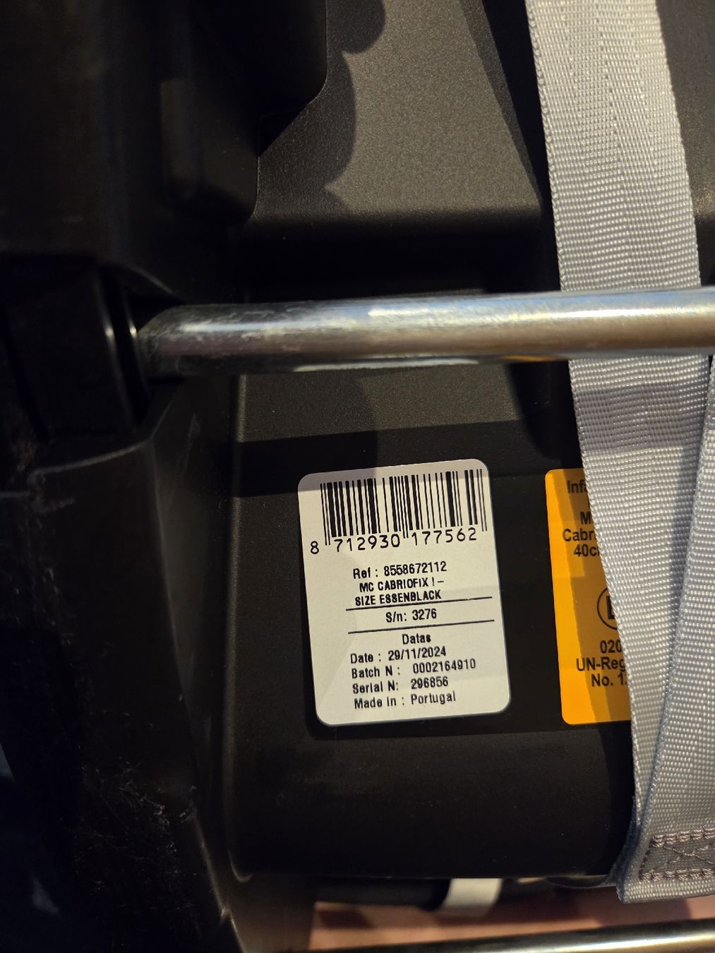 Maxi-Cosi Seggiolini per auto: Maxi-Cosi Cabriofix i-Size Base Schwarz 2024 – Usato da Grabs venduto da FrauB 2