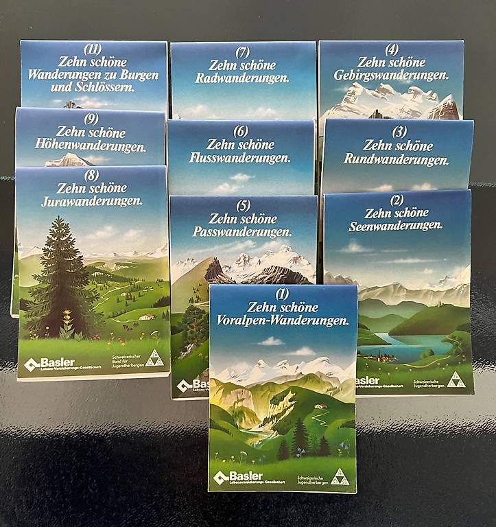 Cartine & Atlanti: Wanderkarten mit Rundwanderungen – Usato da Allschwil venduto da Hesch13