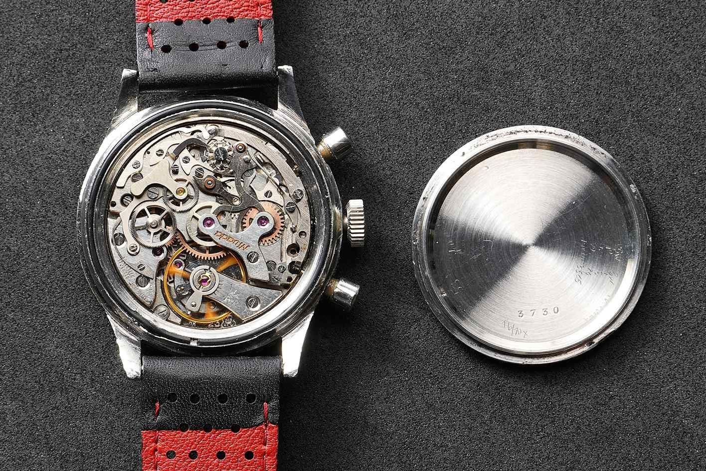 Nivada Orologi: Nivada Chronomaster Valjoux 23, Lollipop Zeiger – Usato da Luzern venduto da ChronoScope6004 3
