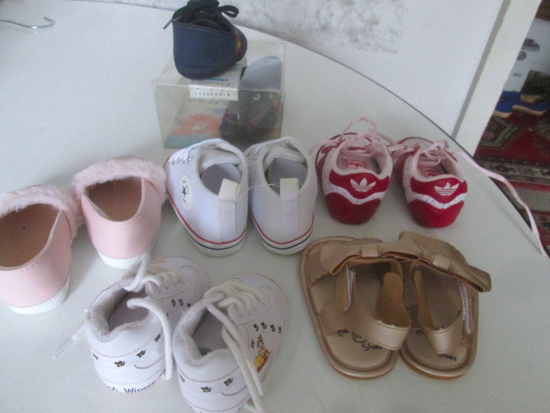 Scarpe per ragazzi: 6 Paar Babyschuhe, neu – Nuovo (secondo la descrizione) da Sementina venduto da babucia 1