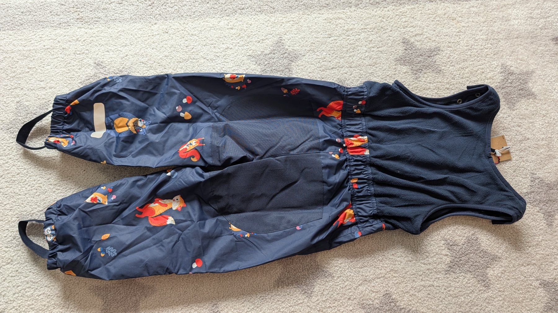 Tchibo Pantalons: Gefutterte Regenhose Tchibo 98/104 – Défectueux à Adliswil par edi_5m7l 1