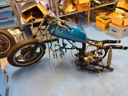Honda CX 500, 1978 in Einzelteilen
