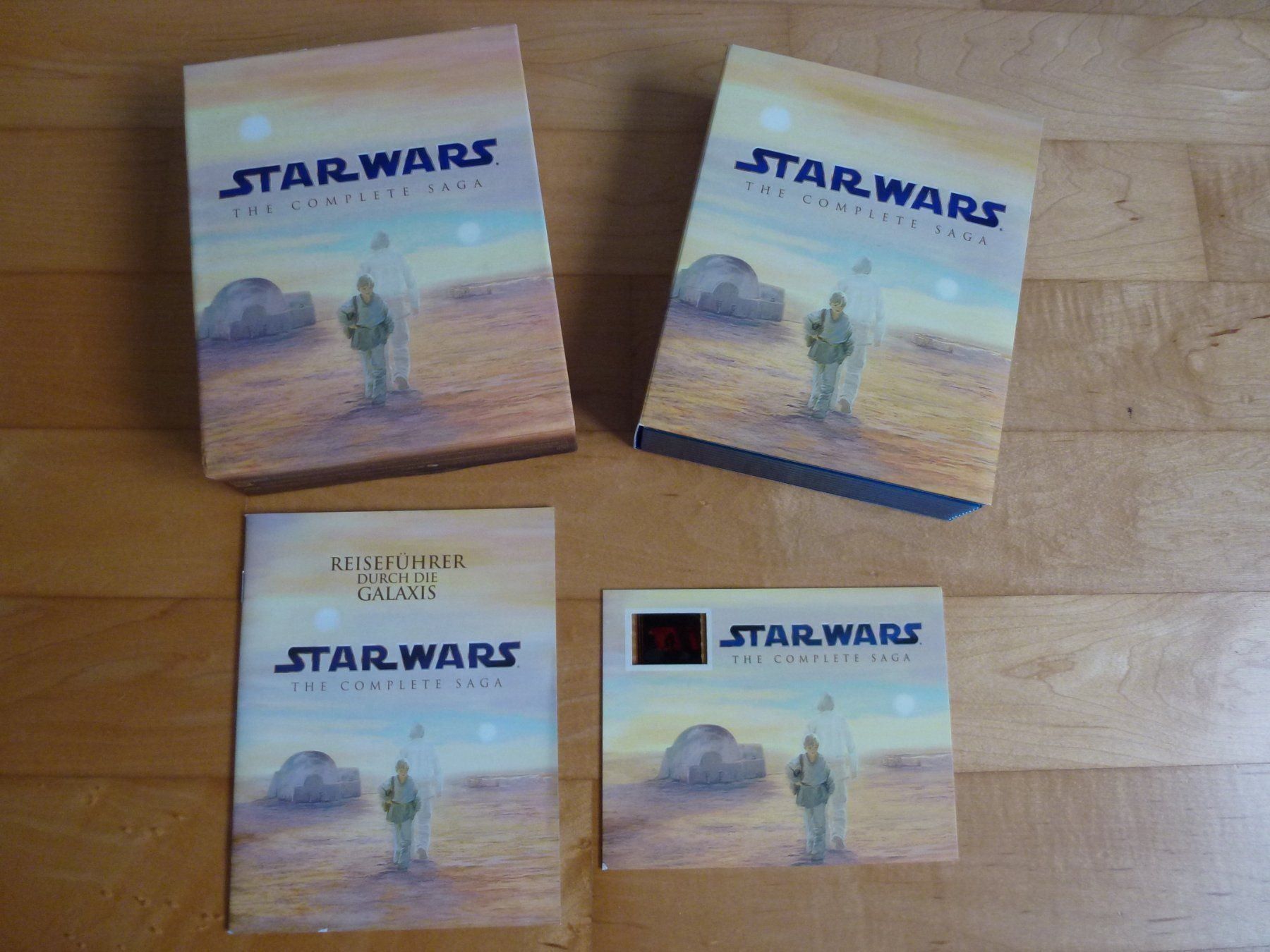 Tutti i DVDs: Star Wars - The Complete Saga (9 Blu-Rays) – Nuovo (secondo la descrizione) da Bern venduto da Frebo