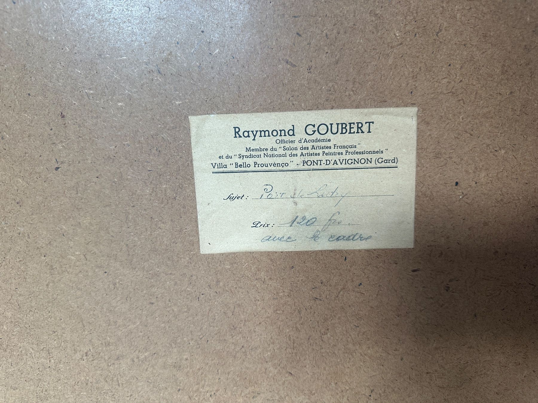 Dipinti: Landschaftsbild Raymond Goubert – Usato da Laufen venduto da van_nl6v 4