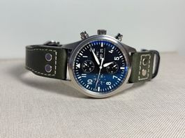 IWC Pilot Chronograph IW371701 w/ Warranty Box & Papers