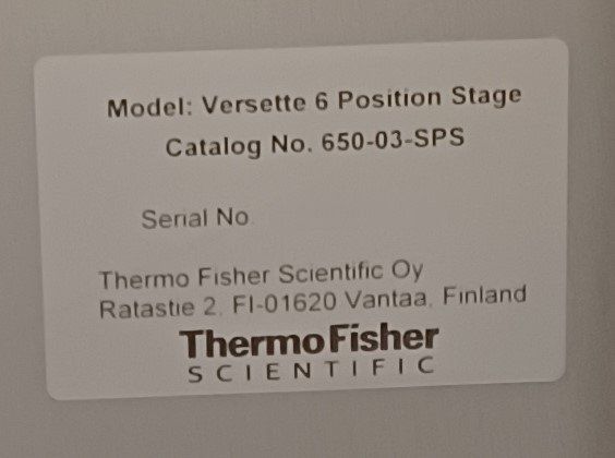 Accessori da laboratorio: Thermo Versette – Usato da Niederdorf venduto da LeptonAG_Labor 4