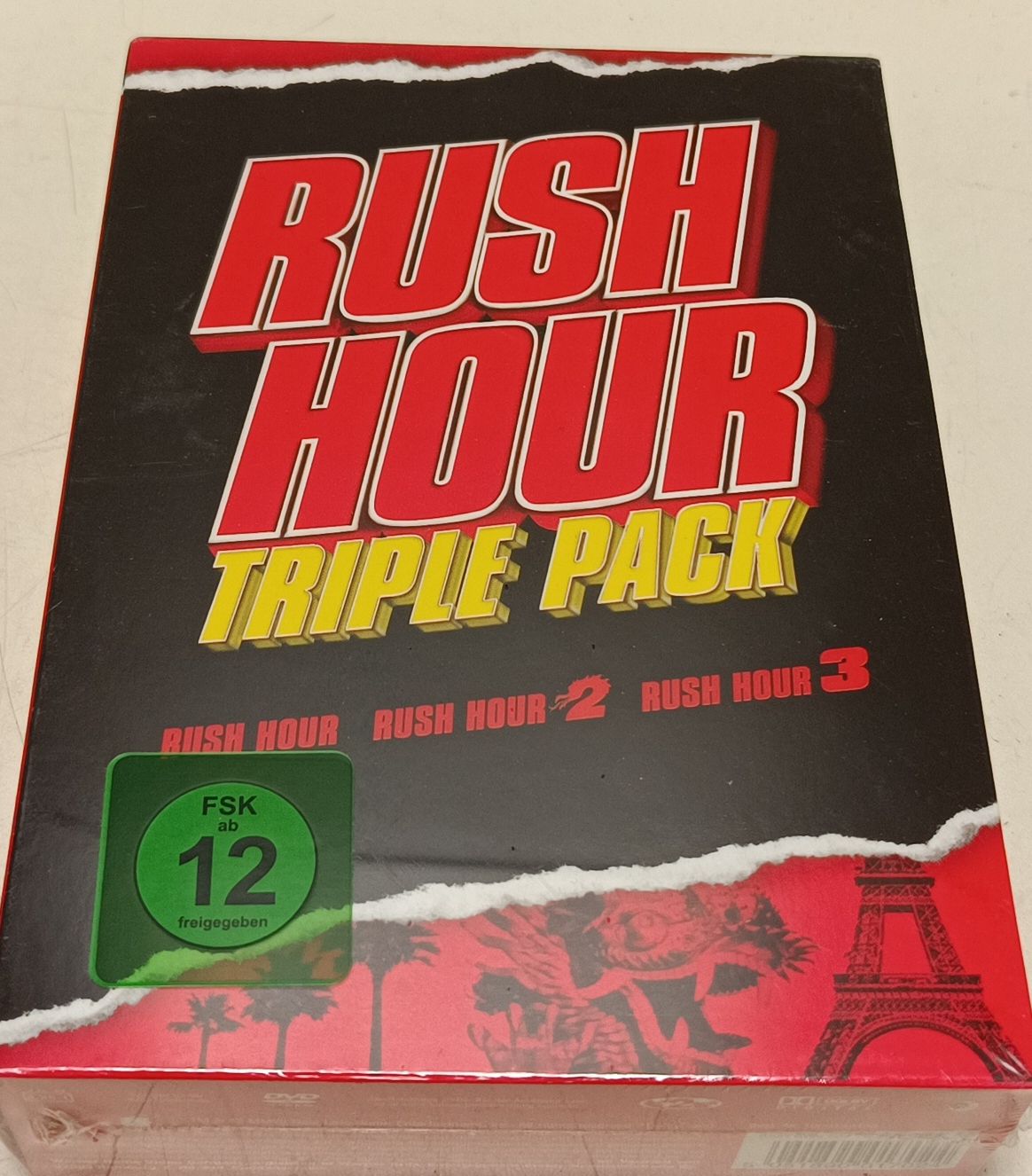 Tutti i DVDs: Rush Hour Triple Pack DVD - Boxset - Neu&ÖVP(em77) – Nuovo e nell'imballaggio originale da Künten venduto da Schnaepplihuus