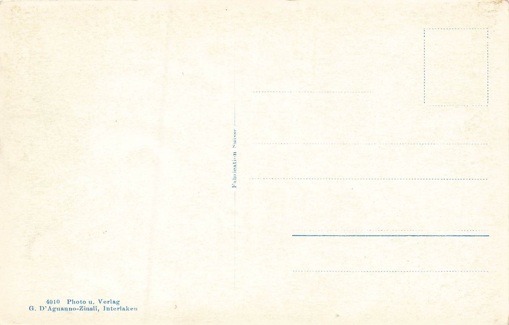 Cartoline postali: Interlaken Kursaal Festsaal – Usato da Schwyz venduto da Seffi56 1