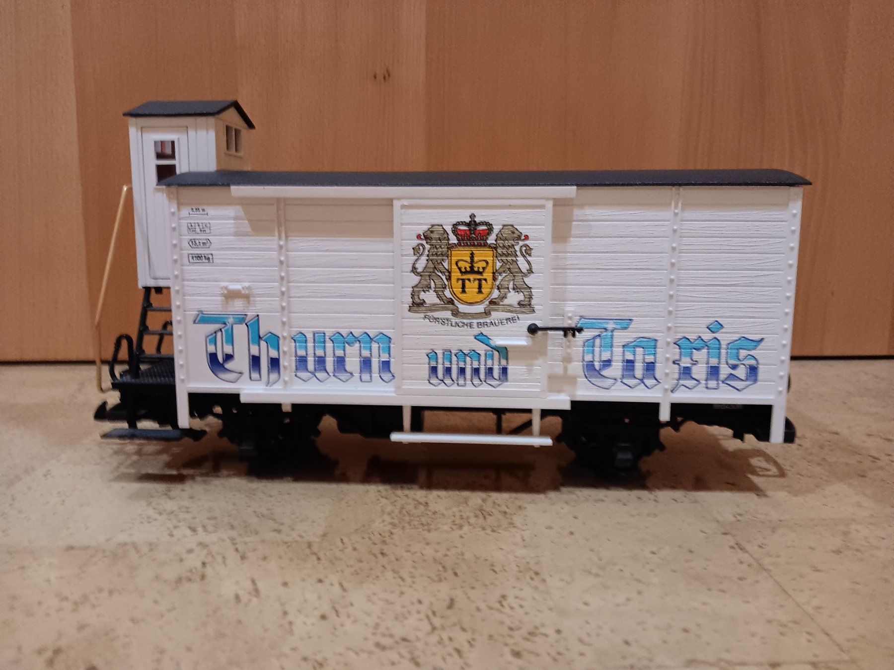 LGB Modellini di ferrovie: neuwertiger Güterwagen von LGB – Usato da Turbenthal venduto da Gmc6