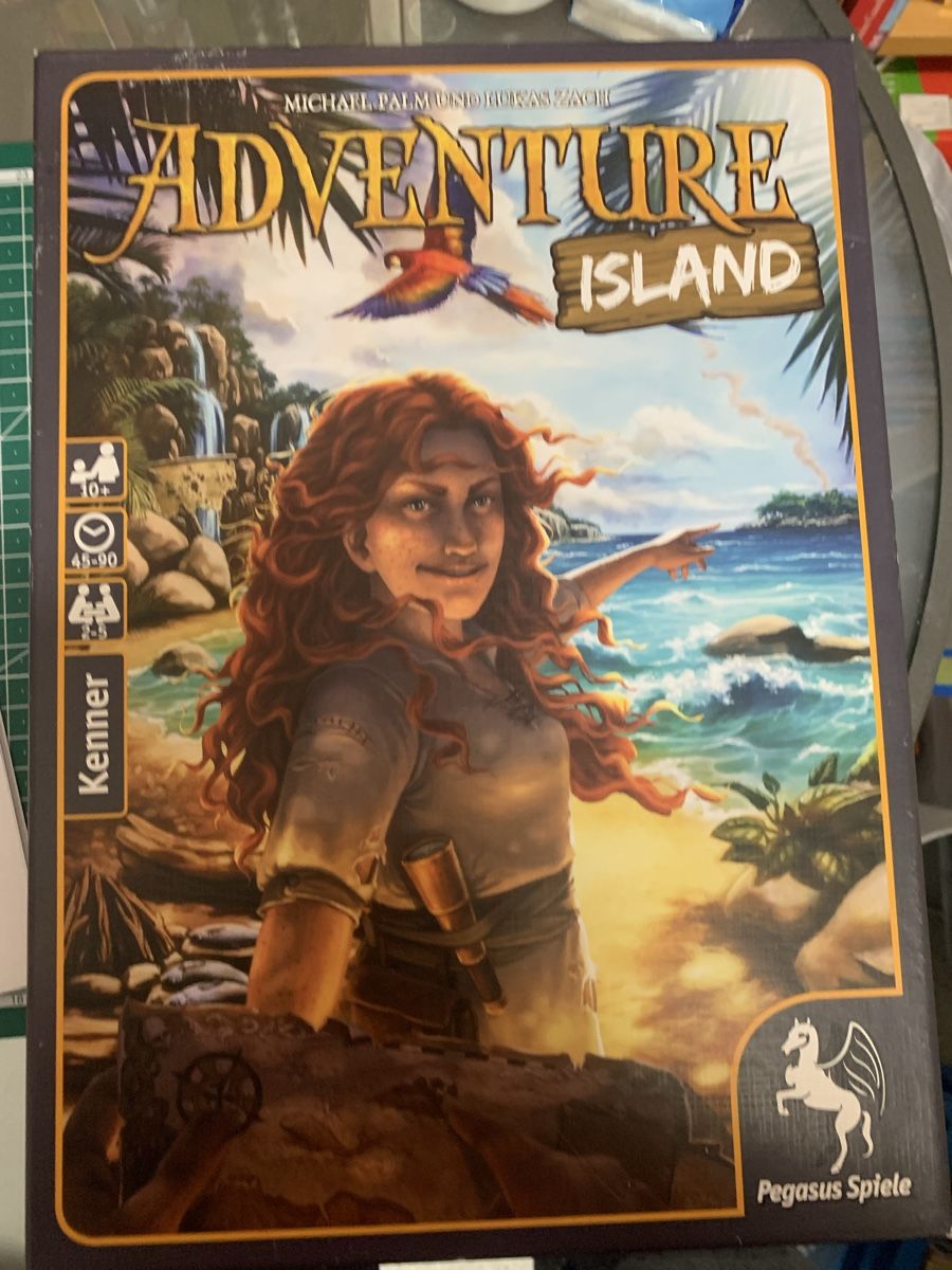Pegasus Spiele Spiele: Adventure Island – Gebraucht aus Zug von Starkeente