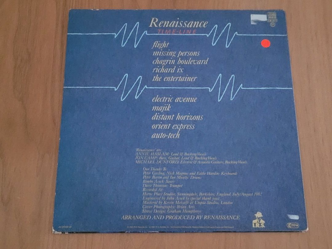 Vinyles: LP  Renaissance – D'occasion à Martigny par MZ-67 1