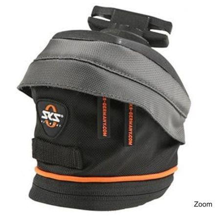 NEU 🚲 SKS Satteltasche Race Bag 0.8 + 0.2 Ltr schwarz