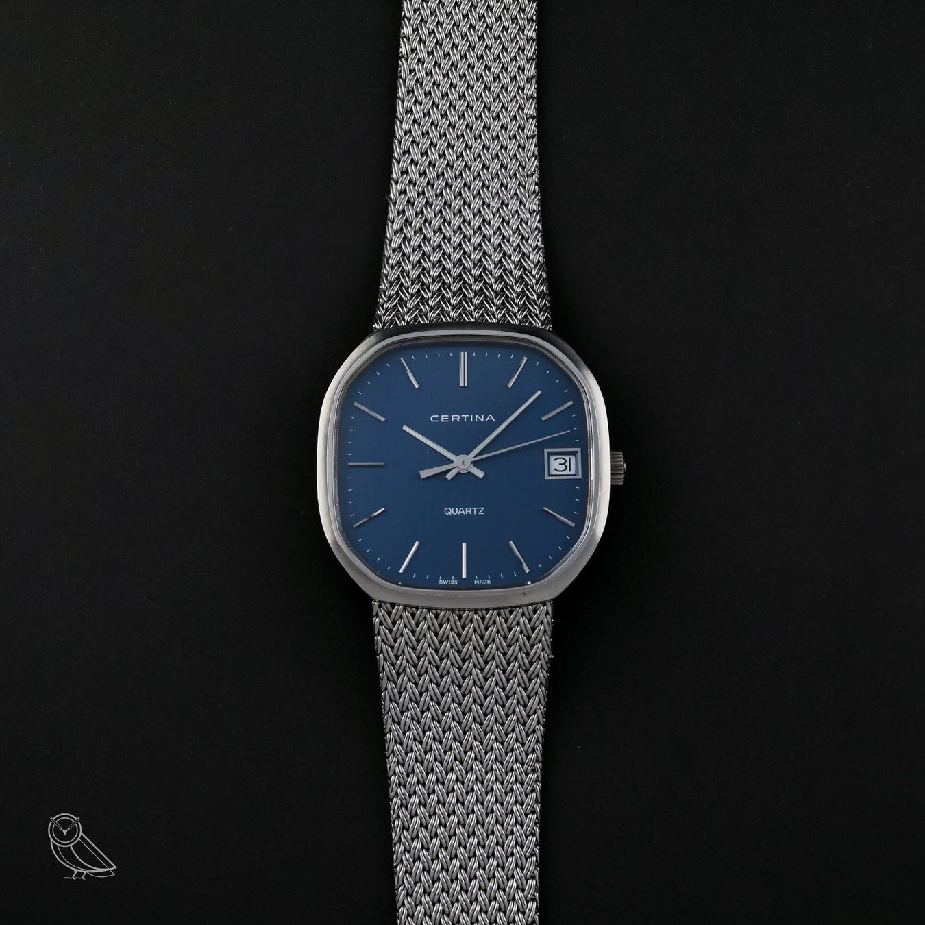 Certina Orologi: Vintage Certina Quartz Tonneau – Usato da Zürich venduto da Vintas
