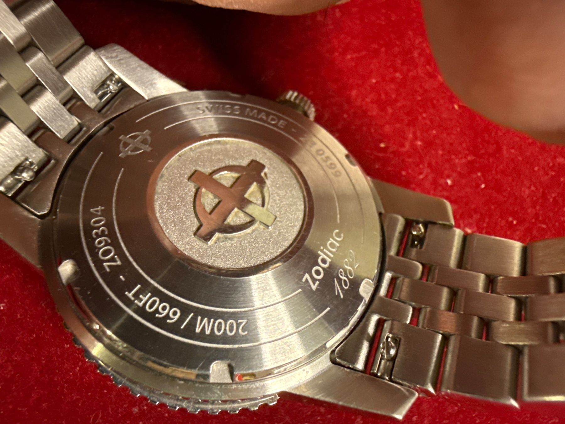 Zodiac Orologi: Zodiac Super Sea Wolf Automatic 40 mm Nos – Difettoso da Pfeffingen venduto da Allhandelklgwatches 4