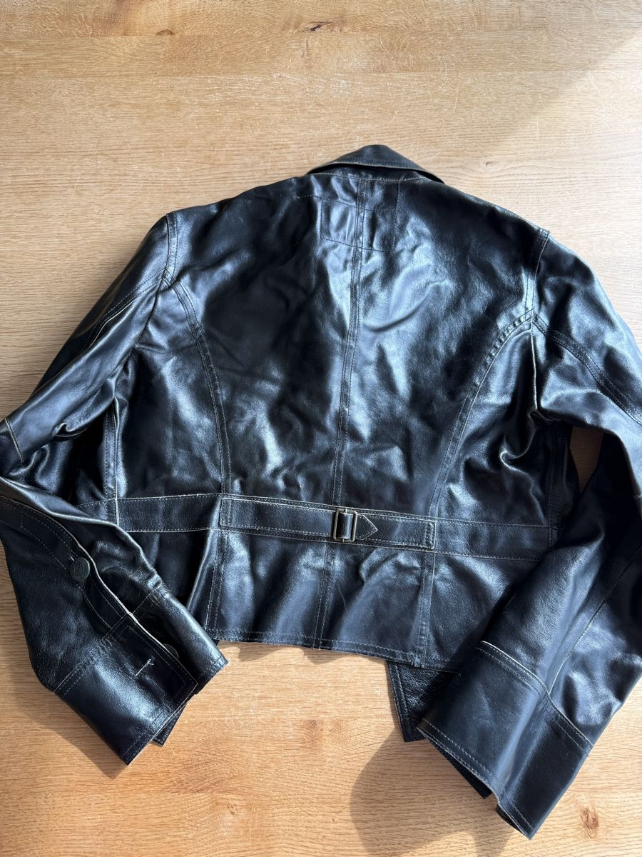 Armani Giacche: Lederjacke Von Armani Jeans – Usato da Allschwil venduto da Frida015 2