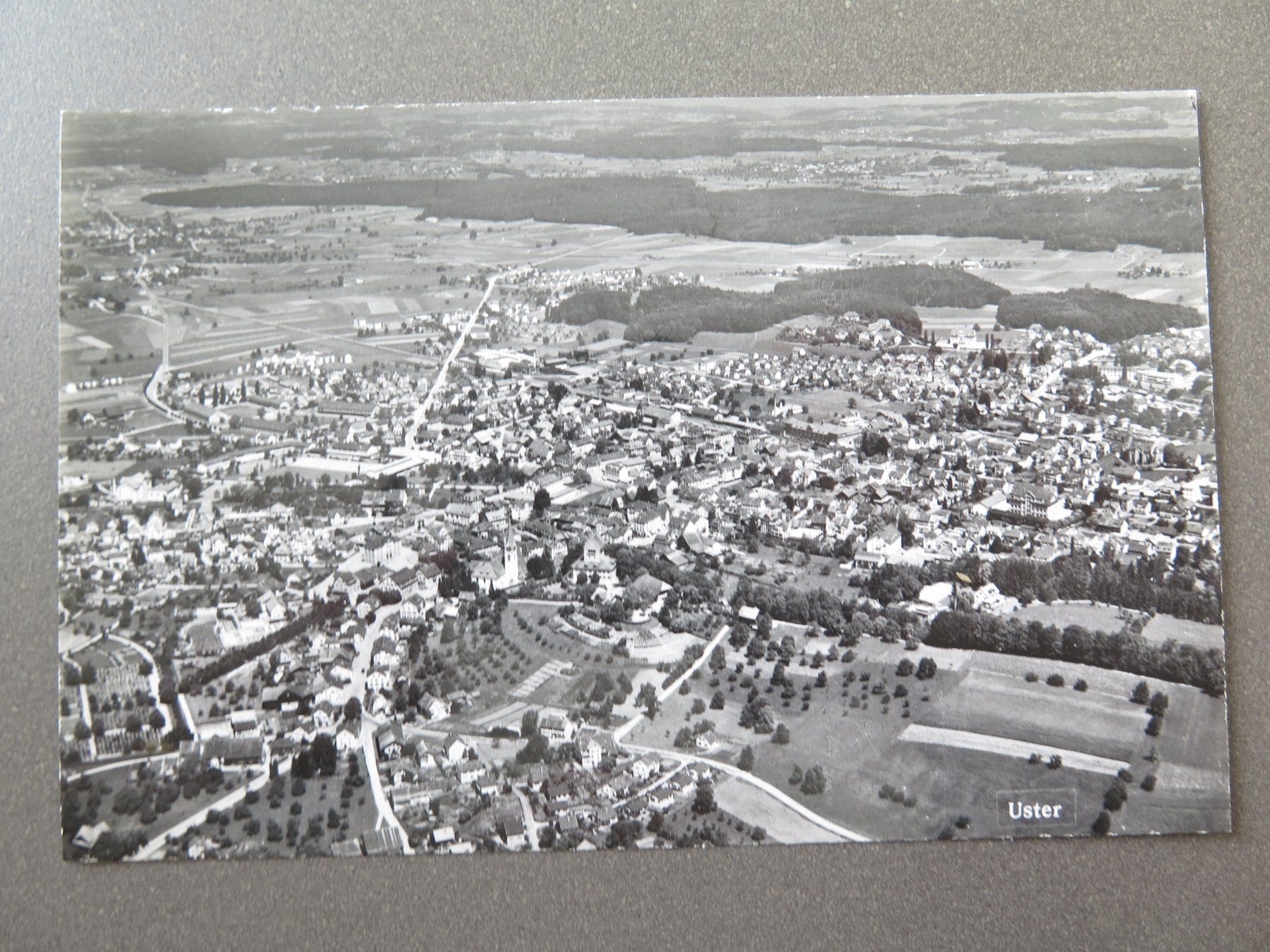 Cartoline postali: USTER - FLUGAUFNAHME – Usato da Wittenbach venduto da lipasal