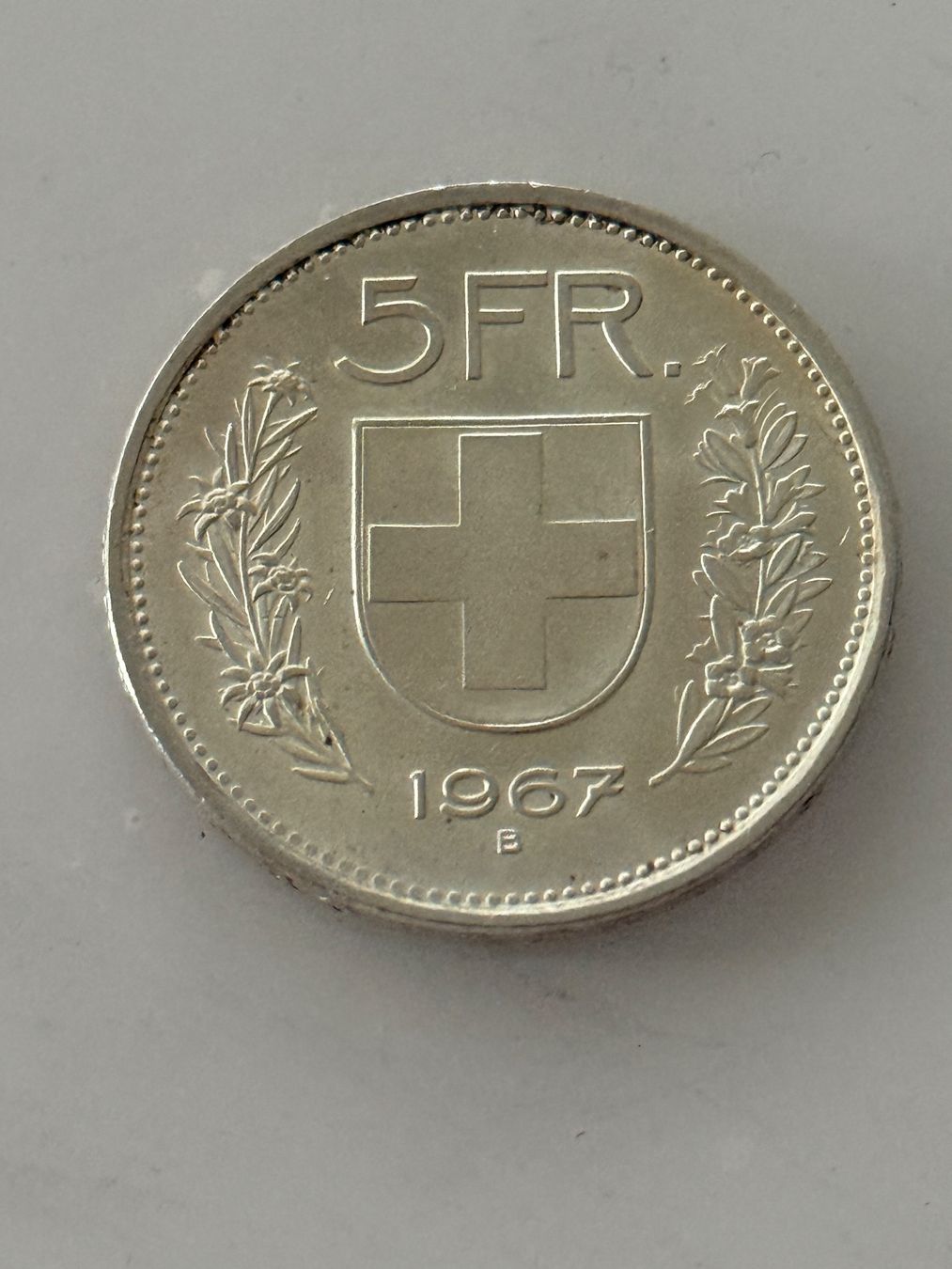 Tutti le monete: 5 Franken 1967  Silber – Usato da Wallisellen venduto da SWISS_SILVER1 1