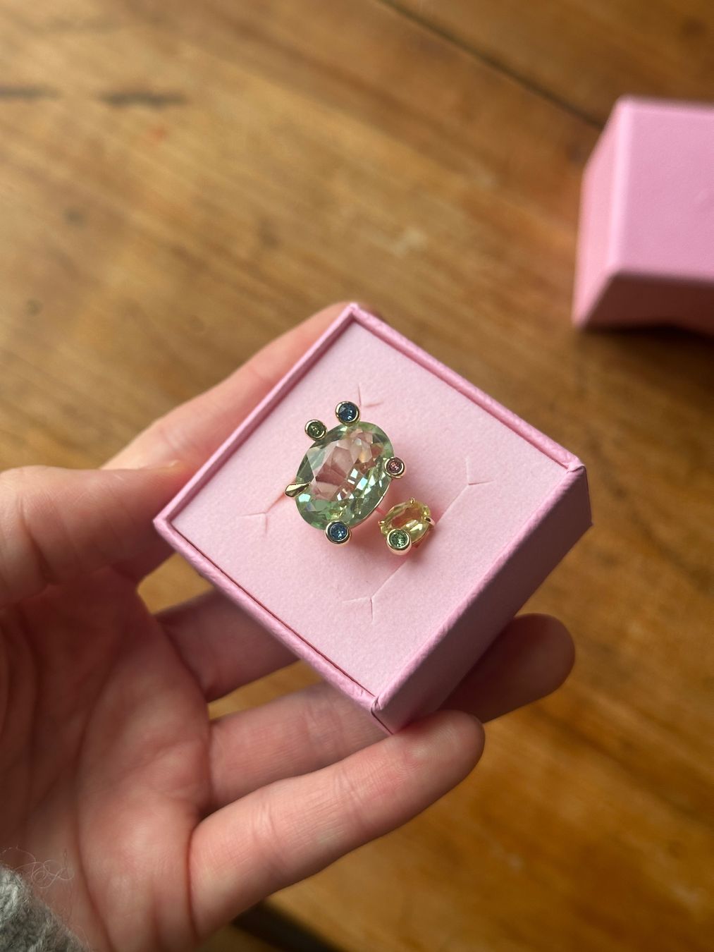 Anelli: Swarovski Ring Grün – Nuovo (secondo la descrizione) da Bern venduto da lynn.piccolruaz 3
