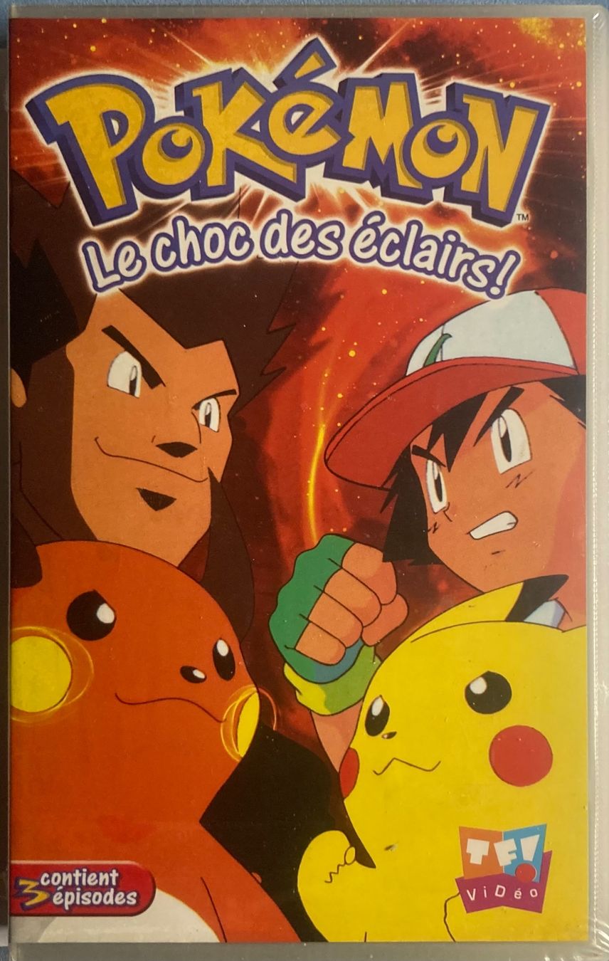 Tutti i VHS: POKÉMON 2 (LE CHOC DES ÉCLAIRS!) – Nuovo e nell'imballaggio originale da Poliez-Pittet venduto da Newtown-Records