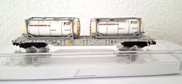 Fleischmann Containertragwagen der Ahaus Alstätter Eisenbahn