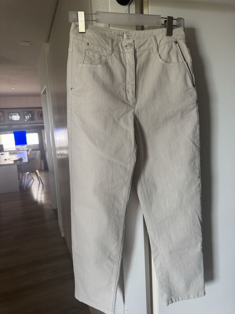 Luisa Cerano Pantalons: Hose Luisa Cerano beige – Neuf (Voir description) à zürich par dalia06