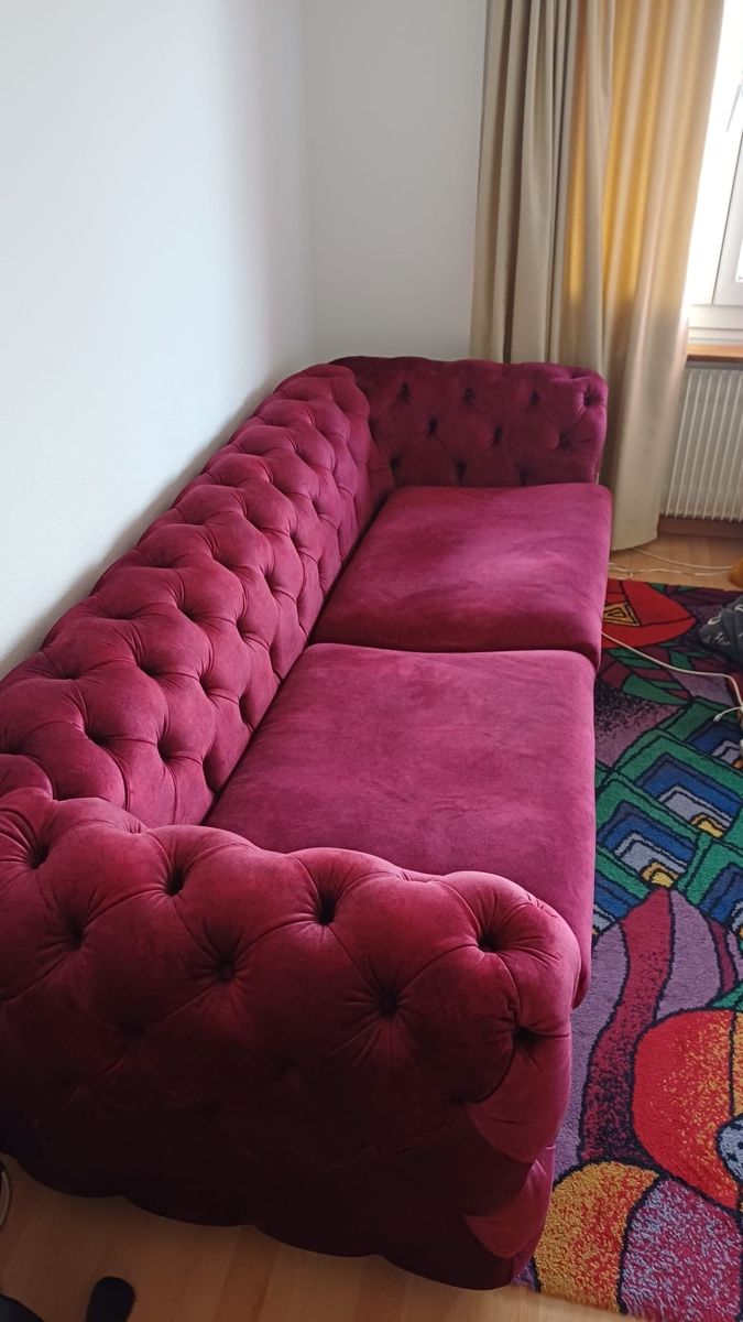 Sofas: Weinrotes Sofa – Gebraucht aus Bülach von mul_xyn6 1