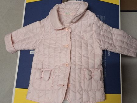 Benetton Baby Jacke, Grösse 68, Rosa, Top Zustand!