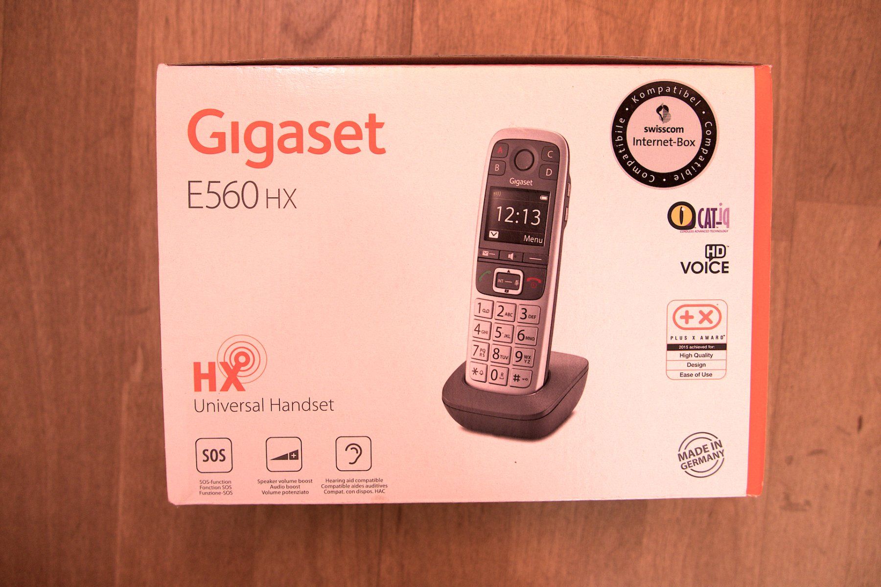 Gigaset Telefone: Gigaset E560 HX neuwertig ohne Batterien – Gebraucht aus Zürich von Kalla36