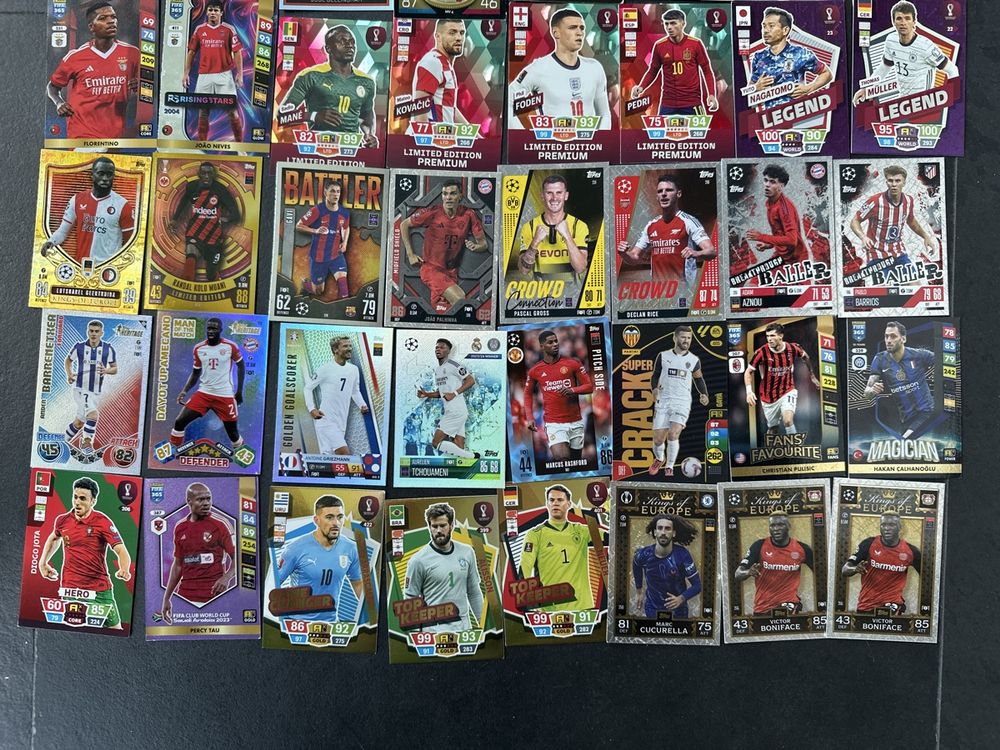 Topps Carte collezionabili: 49 Sammelkarten von Topps, Match Attax, Champions League – Usato da Kallnach venduto da Thetrader 3