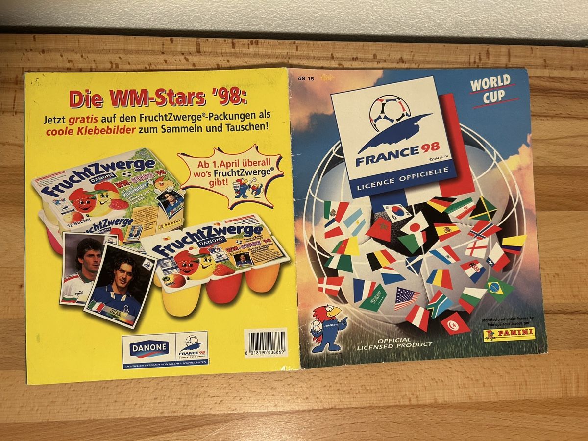 Panini Carte collezionabili: Panini 98 Album – Usato da Schliern b. Köniz venduto da Trebesch