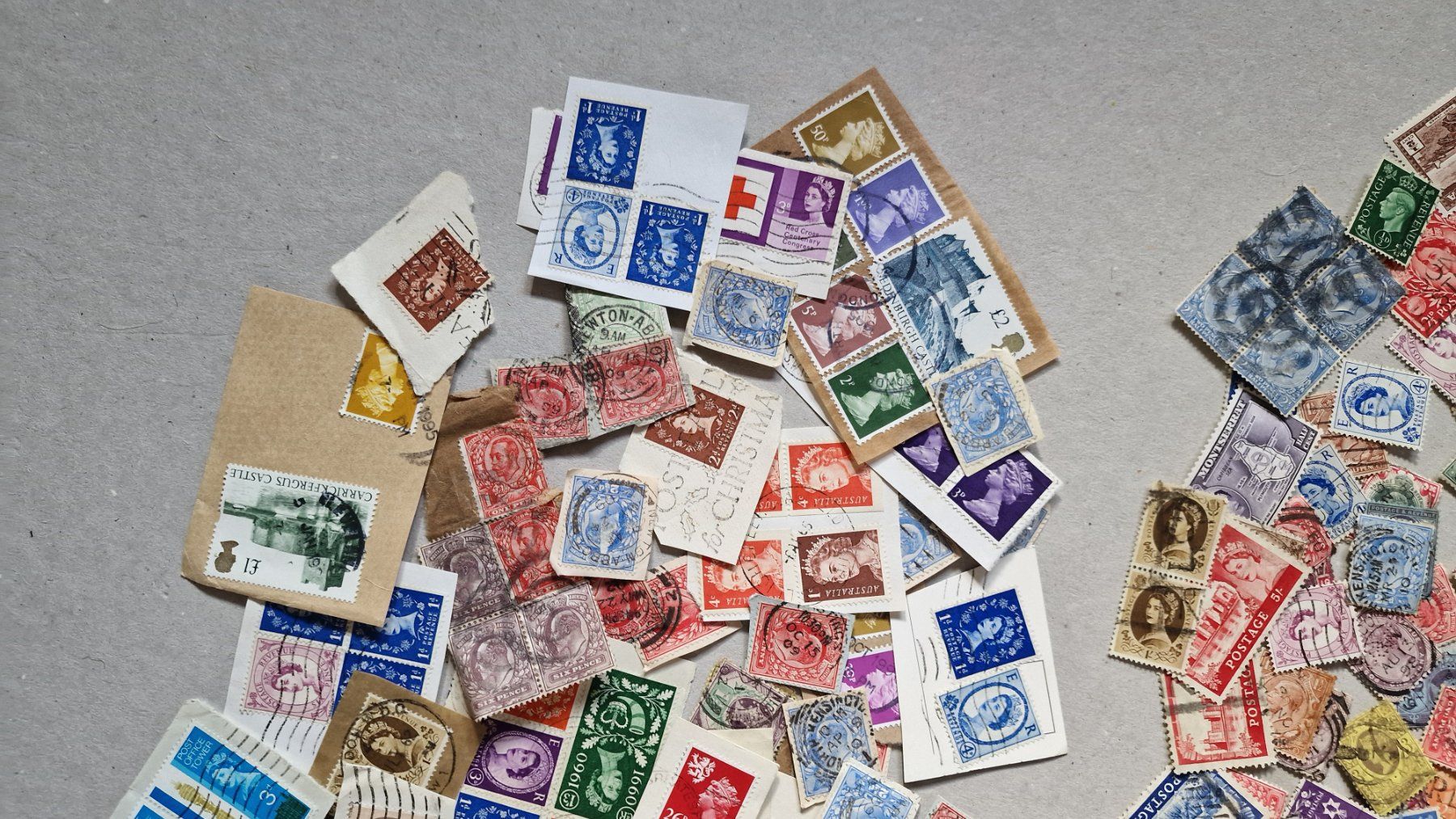 Tutti i francobolli: Riesiges Lot Grossbritannien – Usato da Winterthur venduto da labi012 5