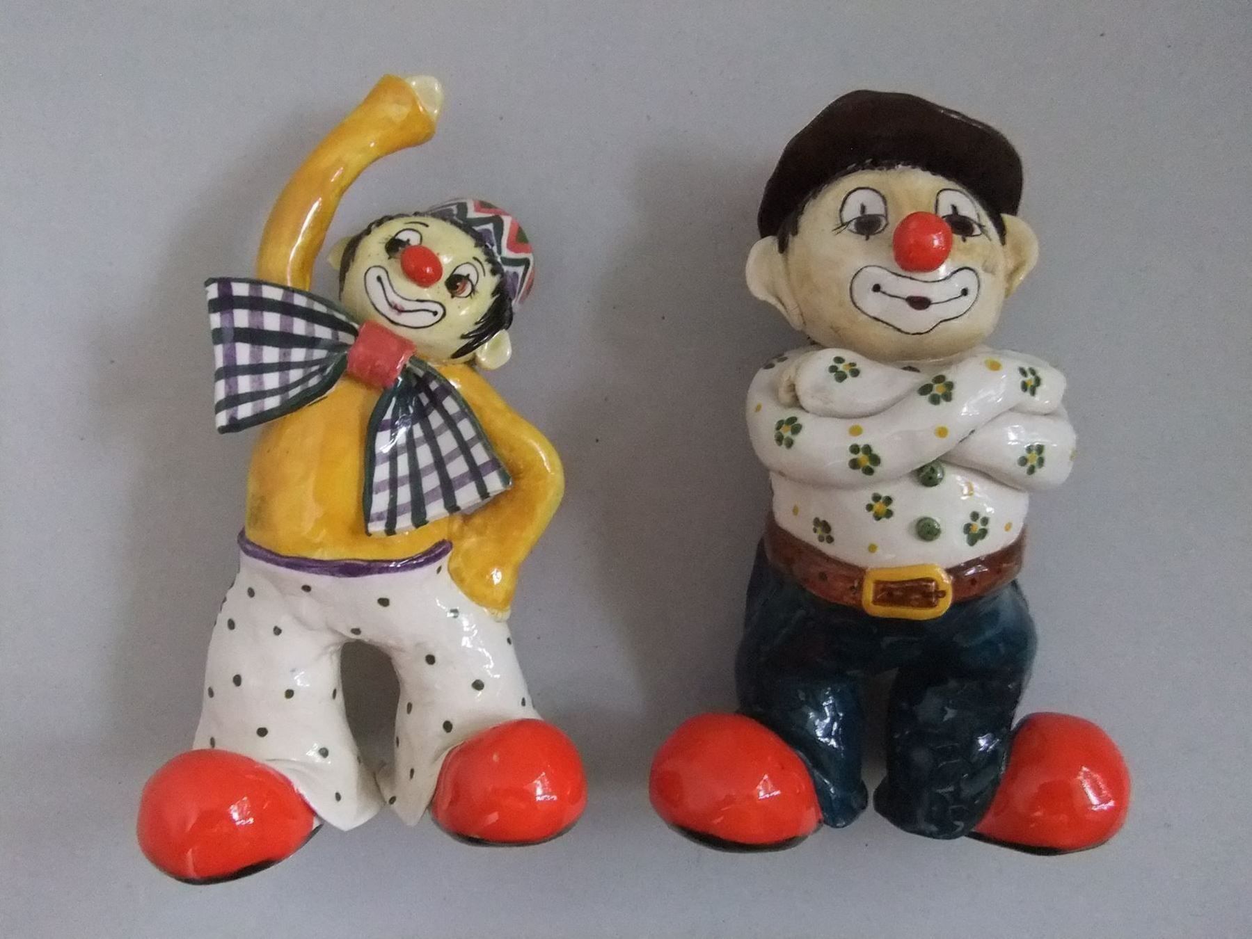 Statuette: Lustige Clowns - Jakob Haas – Usato da Esslingen venduto da eintagammeer 2